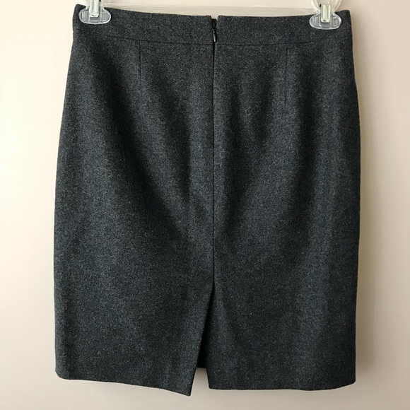 J Crew gray Pencil Skirt - Picture 2 of 5